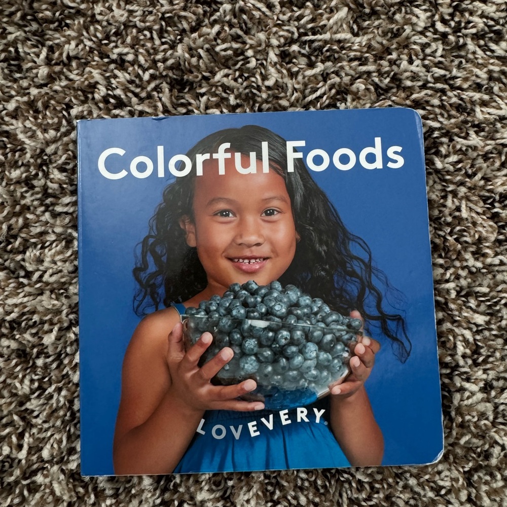 Lovevery Colorful foods book